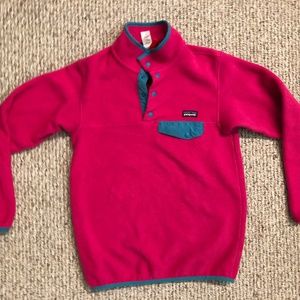 Patagonia Women's Fleece in Hot Pink Size XS